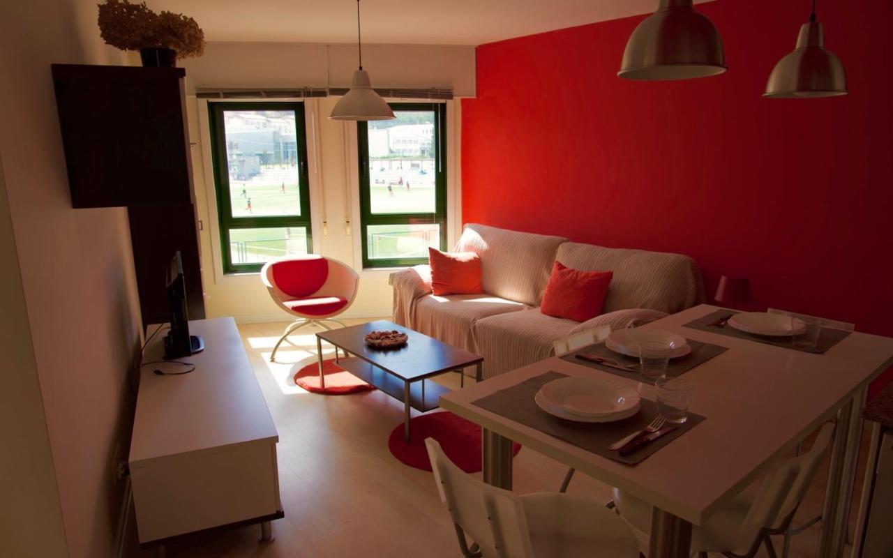 Acogedor Piso En Baiona Con Garaje Apartment Exterior foto
