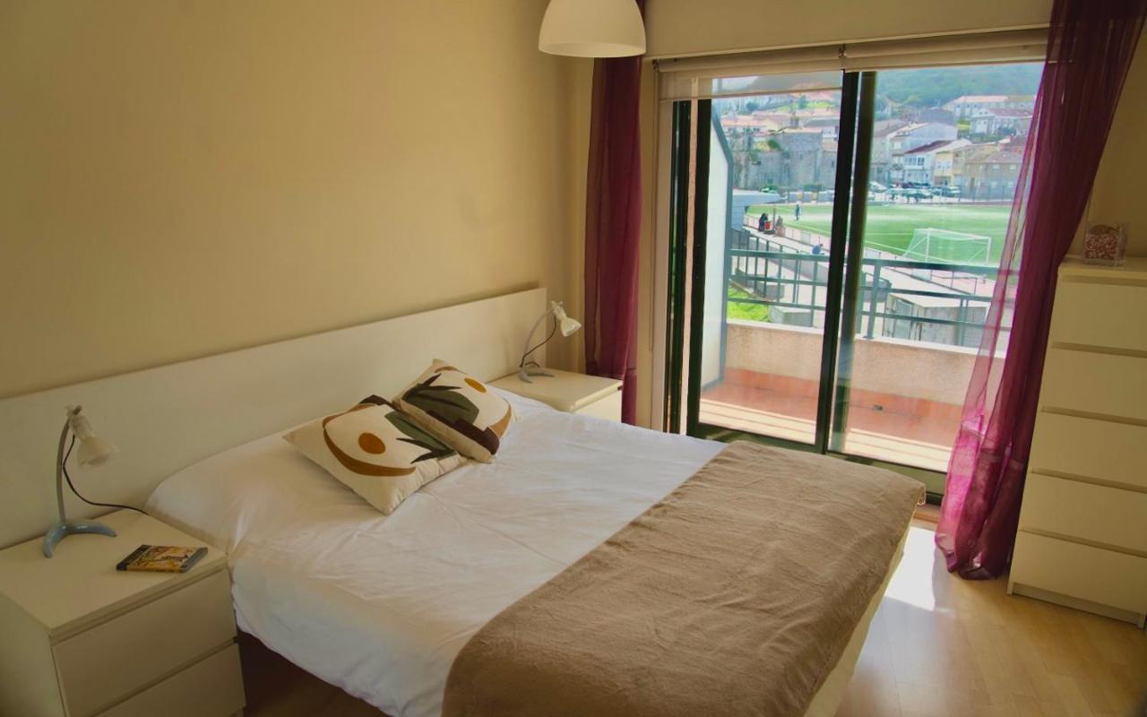 Acogedor Piso En Baiona Con Garaje Apartment Exterior foto